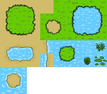 TILES FOREST rejilla