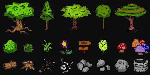 OBJECTS FOREST rejilla