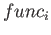 $ func_i$