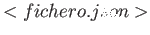 $ <fichero.json>$