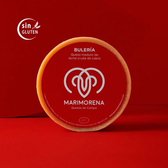 Queso Bulería de Marimorena con su presentación de marca roja